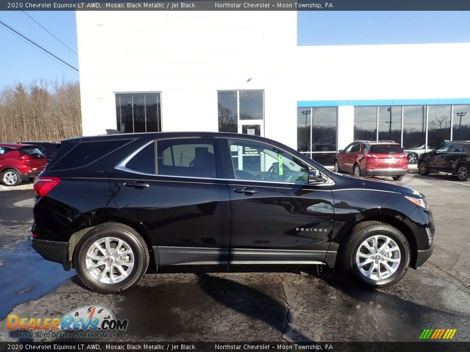 2020 Chevrolet Equinox LT AWD Mosaic Black Metallic / Jet Black Photo #7