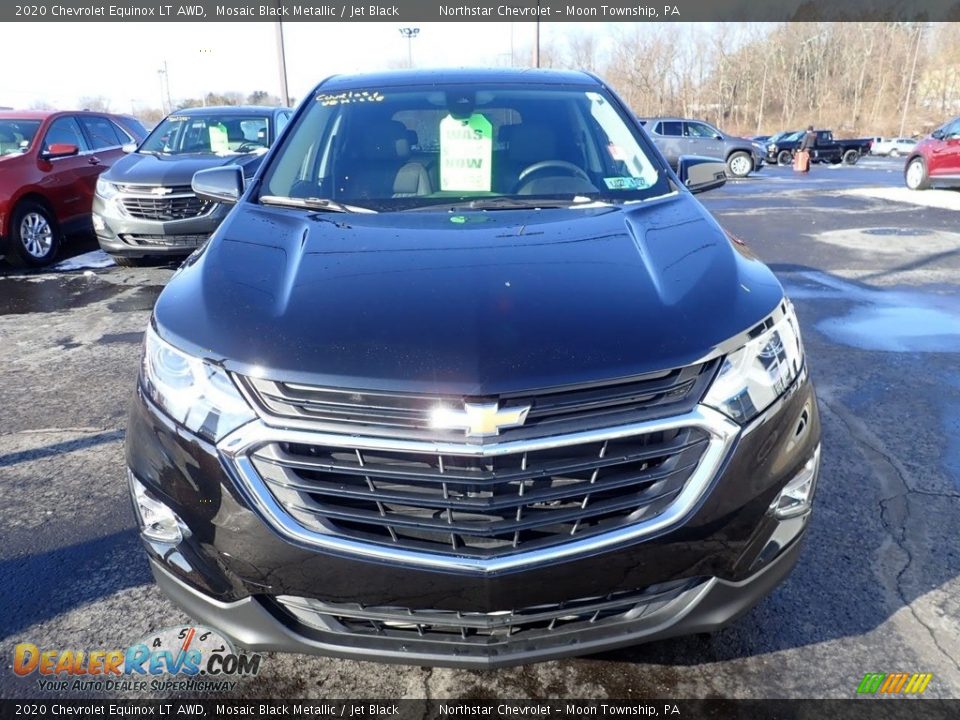 2020 Chevrolet Equinox LT AWD Mosaic Black Metallic / Jet Black Photo #9