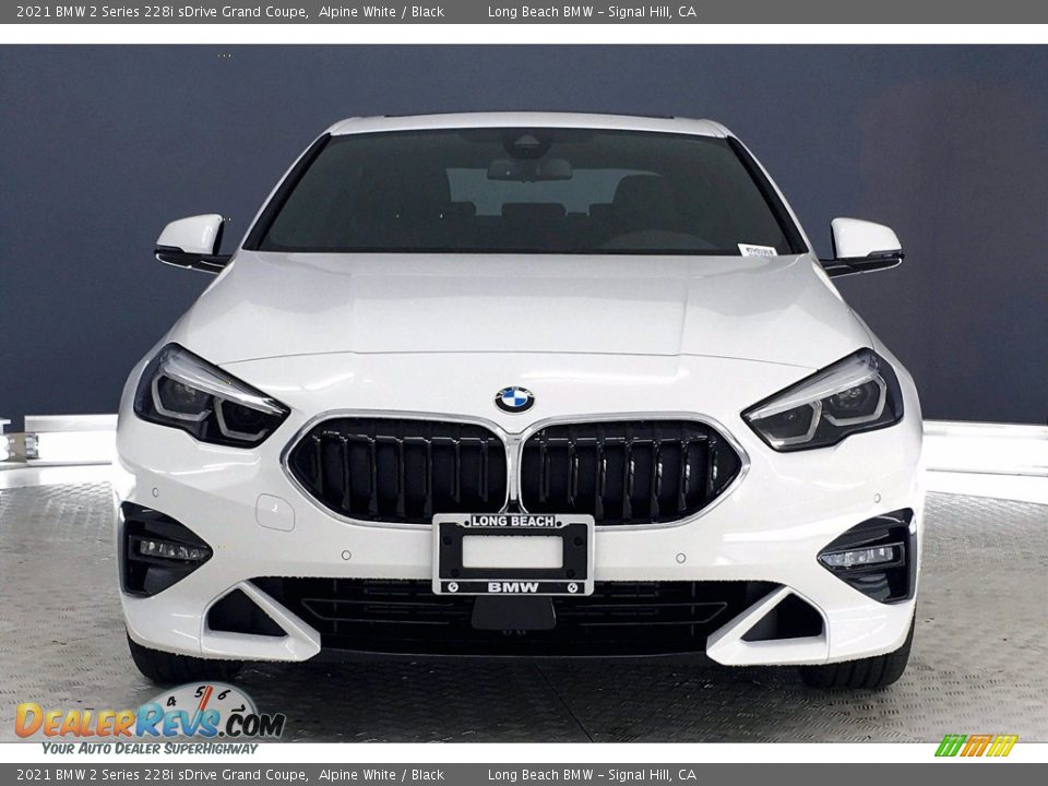 2021 BMW 2 Series 228i sDrive Grand Coupe Alpine White / Black Photo #2