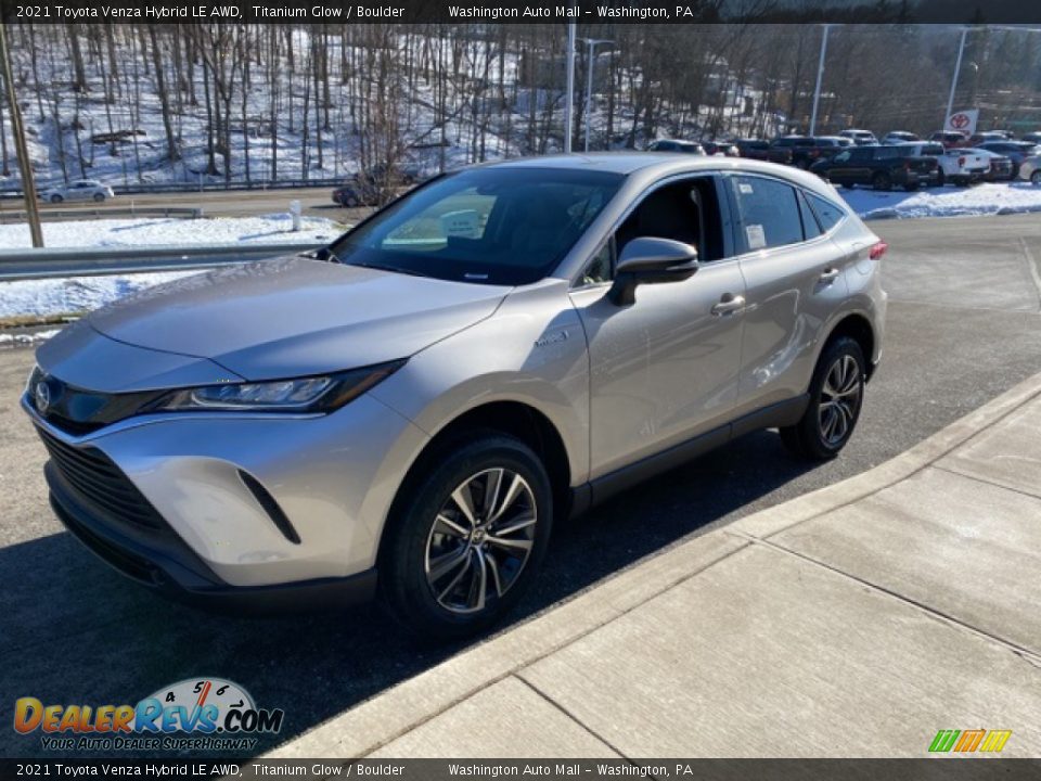 2021 Toyota Venza Hybrid LE AWD Titanium Glow / Boulder Photo #11