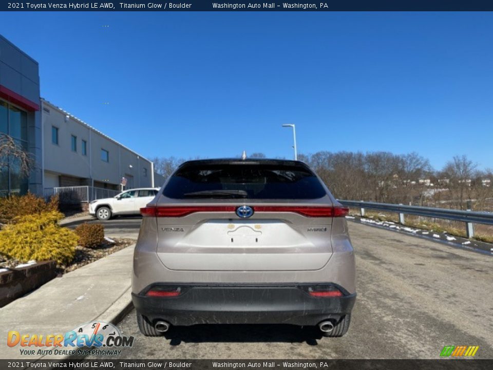 2021 Toyota Venza Hybrid LE AWD Titanium Glow / Boulder Photo #13