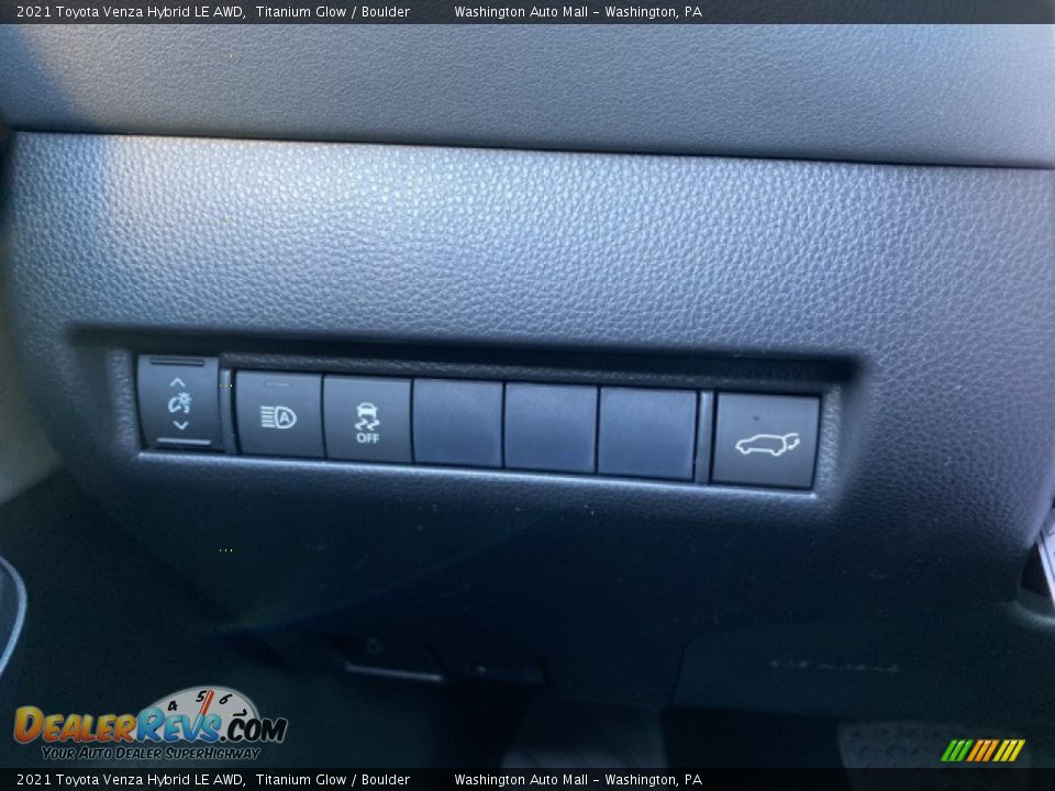 2021 Toyota Venza Hybrid LE AWD Titanium Glow / Boulder Photo #16
