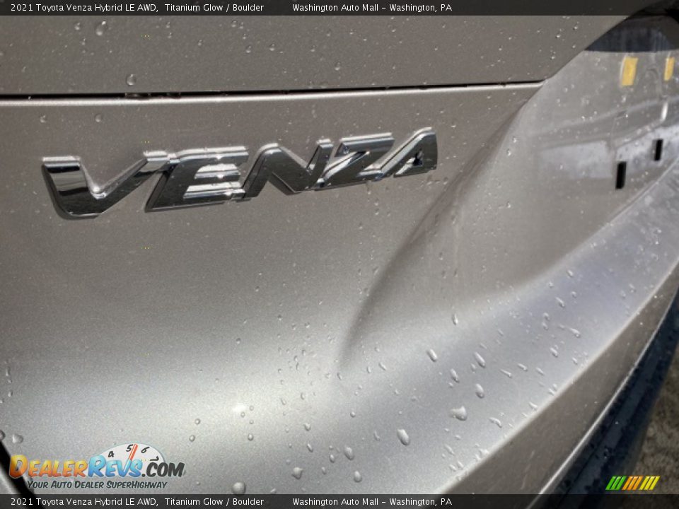 2021 Toyota Venza Hybrid LE AWD Titanium Glow / Boulder Photo #21