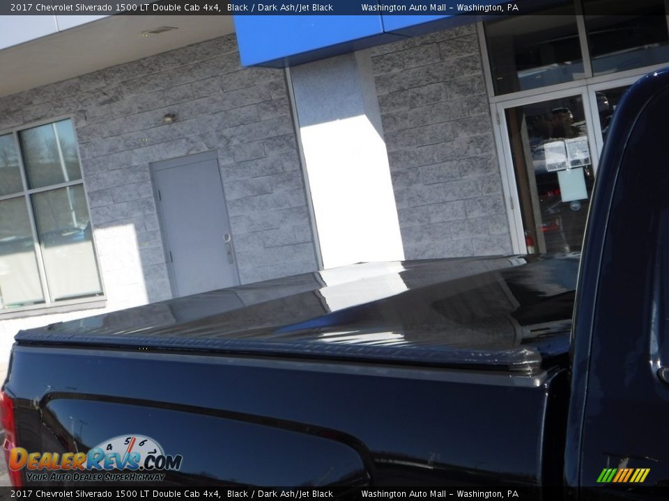 2017 Chevrolet Silverado 1500 LT Double Cab 4x4 Black / Dark Ash/Jet Black Photo #4