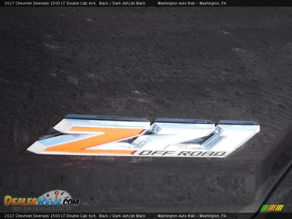 2017 Chevrolet Silverado 1500 LT Double Cab 4x4 Black / Dark Ash/Jet Black Photo #5