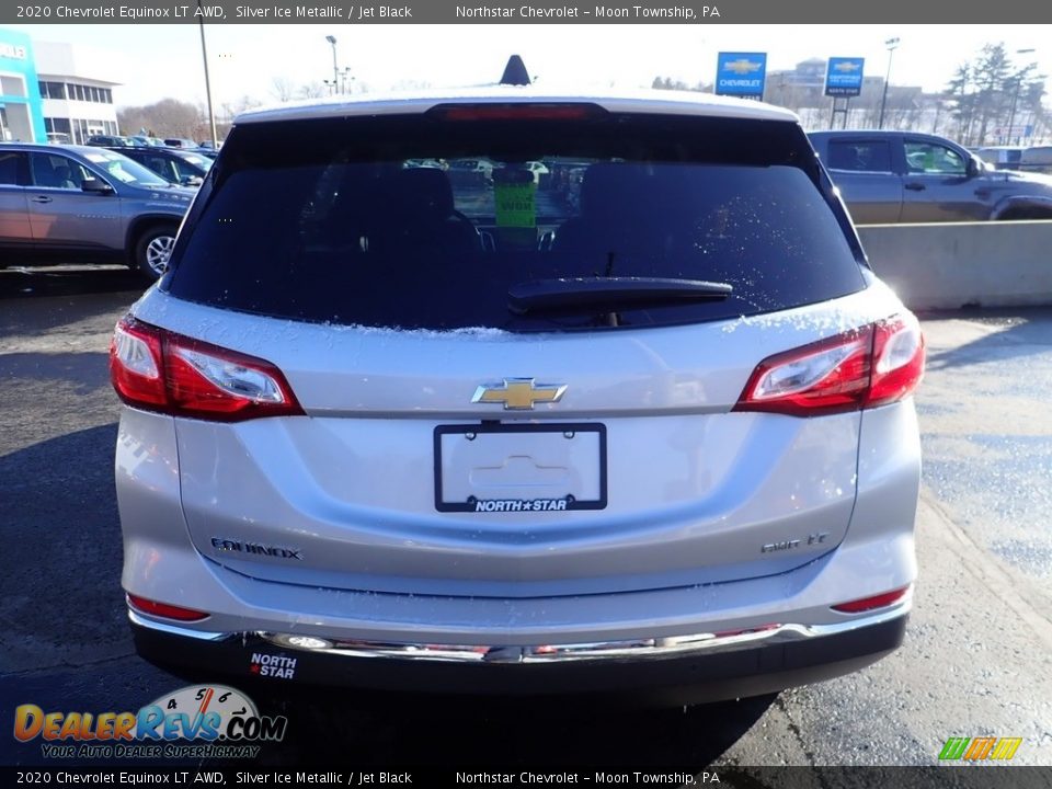 2020 Chevrolet Equinox LT AWD Silver Ice Metallic / Jet Black Photo #4