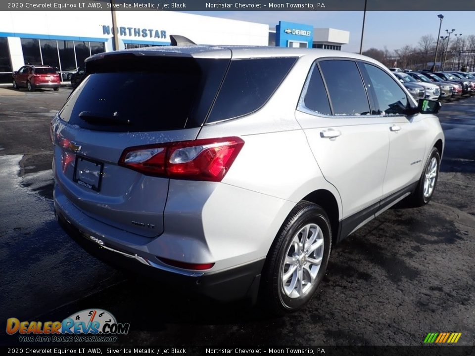 2020 Chevrolet Equinox LT AWD Silver Ice Metallic / Jet Black Photo #6