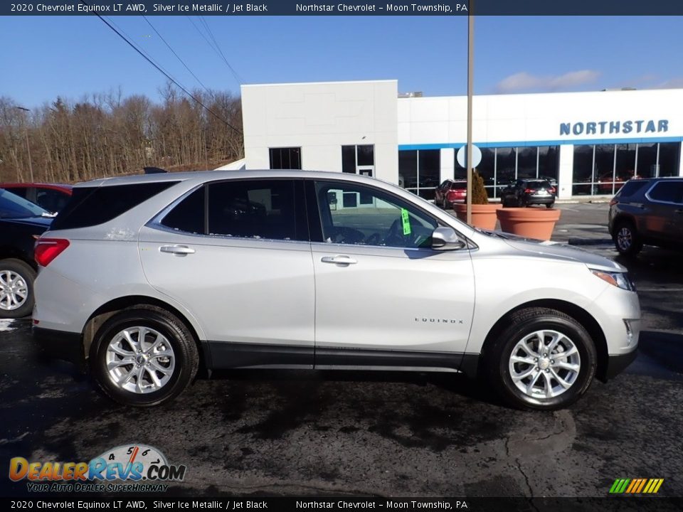 2020 Chevrolet Equinox LT AWD Silver Ice Metallic / Jet Black Photo #7