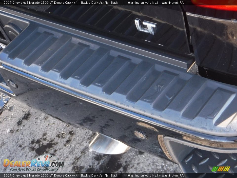 2017 Chevrolet Silverado 1500 LT Double Cab 4x4 Black / Dark Ash/Jet Black Photo #12