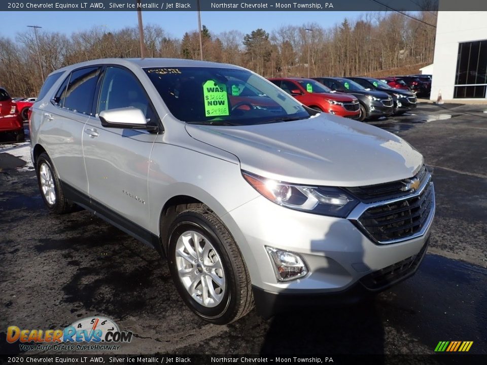 2020 Chevrolet Equinox LT AWD Silver Ice Metallic / Jet Black Photo #8