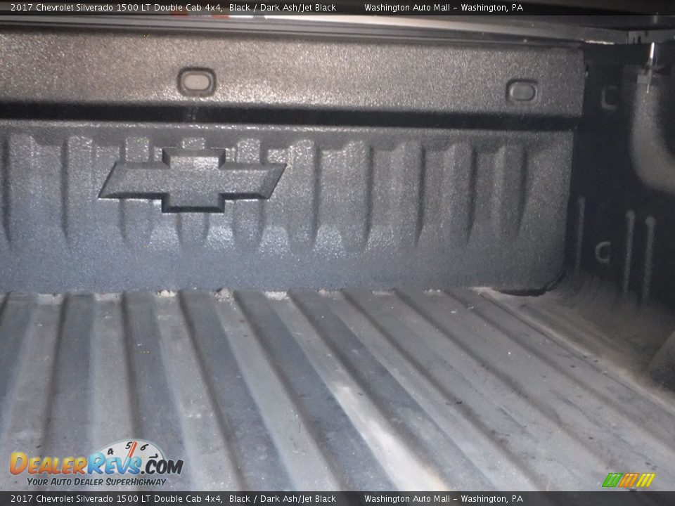 2017 Chevrolet Silverado 1500 LT Double Cab 4x4 Black / Dark Ash/Jet Black Photo #13