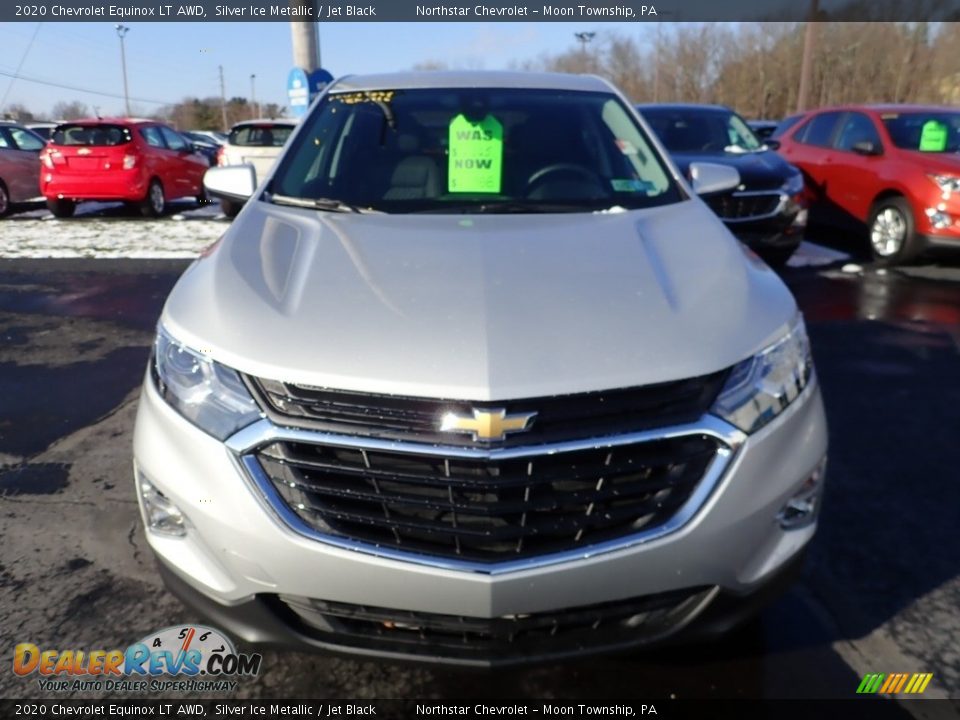 2020 Chevrolet Equinox LT AWD Silver Ice Metallic / Jet Black Photo #9