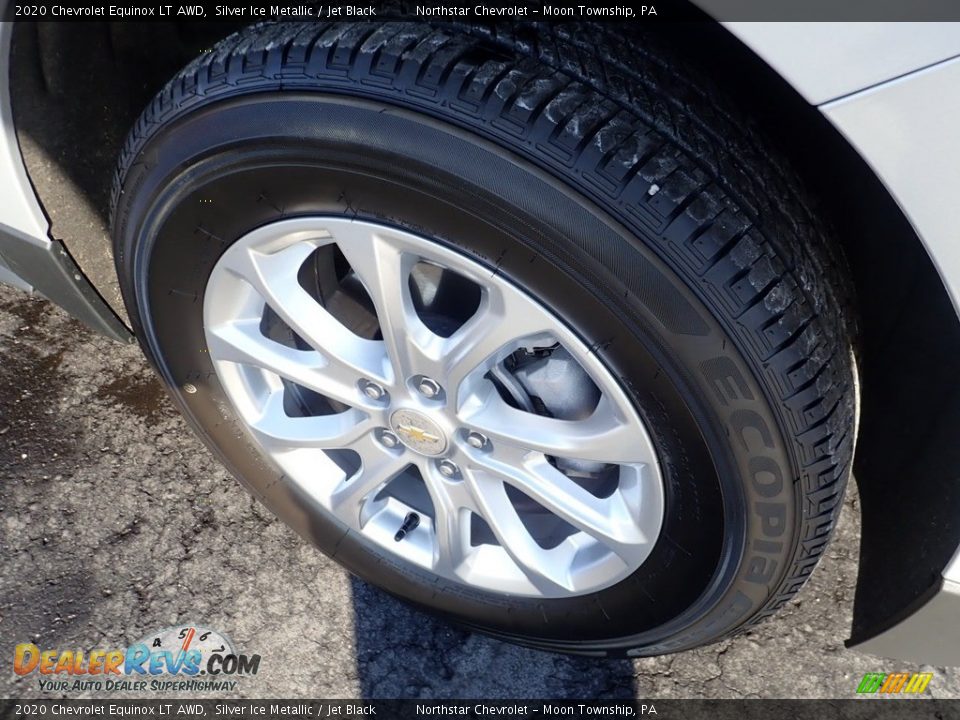 2020 Chevrolet Equinox LT AWD Silver Ice Metallic / Jet Black Photo #10