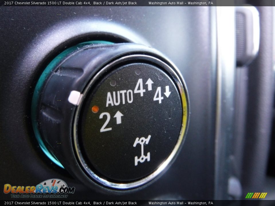 2017 Chevrolet Silverado 1500 LT Double Cab 4x4 Black / Dark Ash/Jet Black Photo #19