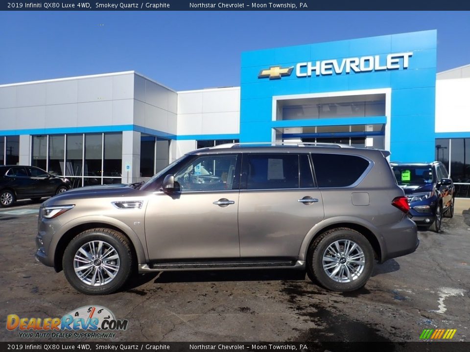 2019 Infiniti QX80 Luxe 4WD Smokey Quartz / Graphite Photo #3