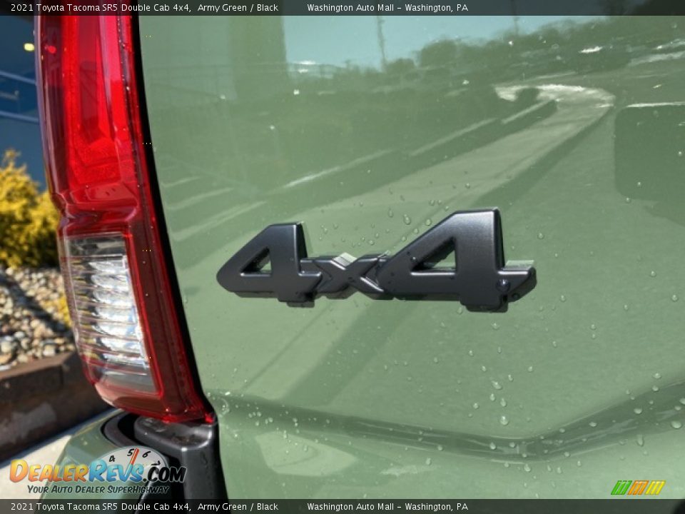 2021 Toyota Tacoma SR5 Double Cab 4x4 Army Green / Black Photo #23
