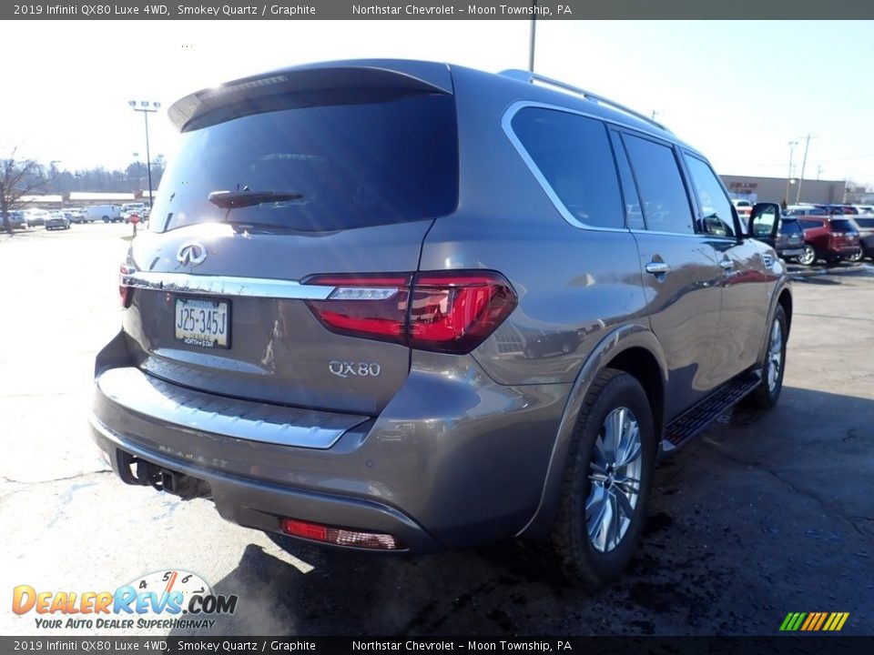 2019 Infiniti QX80 Luxe 4WD Smokey Quartz / Graphite Photo #8