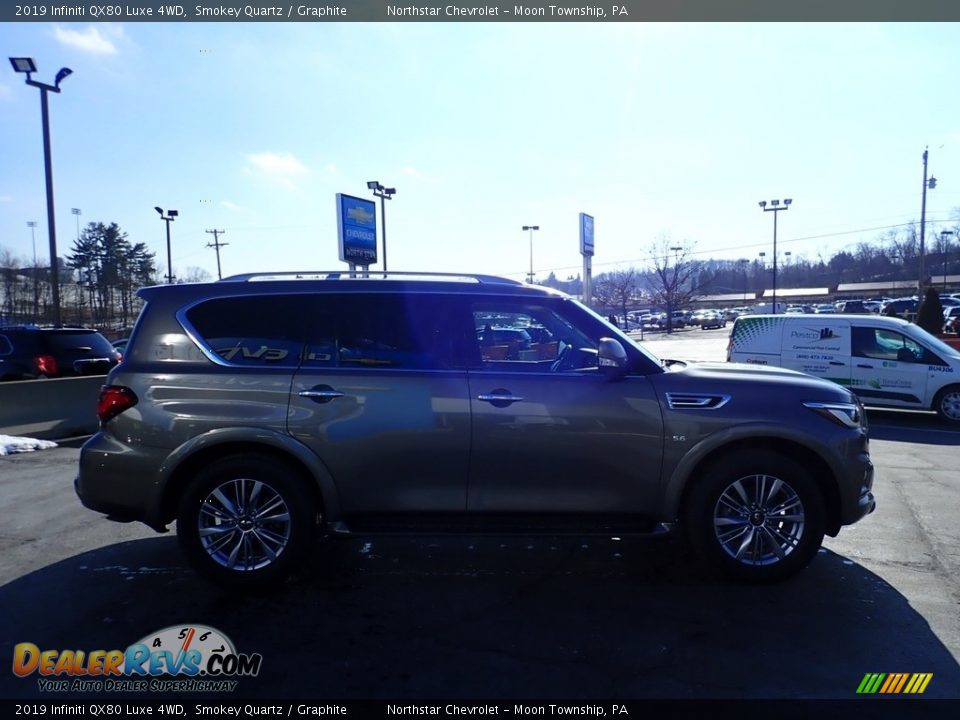 2019 Infiniti QX80 Luxe 4WD Smokey Quartz / Graphite Photo #10