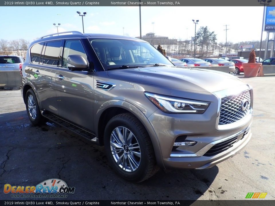 2019 Infiniti QX80 Luxe 4WD Smokey Quartz / Graphite Photo #11