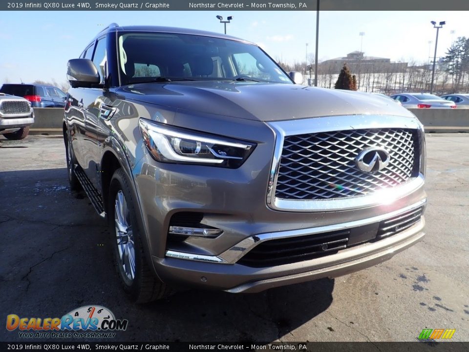 2019 Infiniti QX80 Luxe 4WD Smokey Quartz / Graphite Photo #12