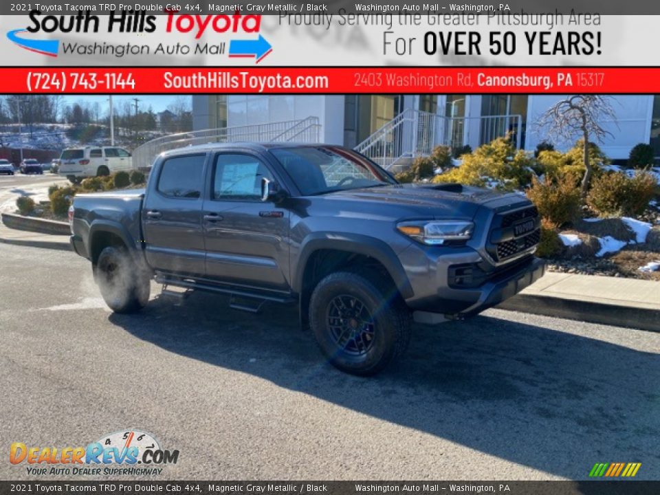 2021 Toyota Tacoma TRD Pro Double Cab 4x4 Magnetic Gray Metallic / Black Photo #1