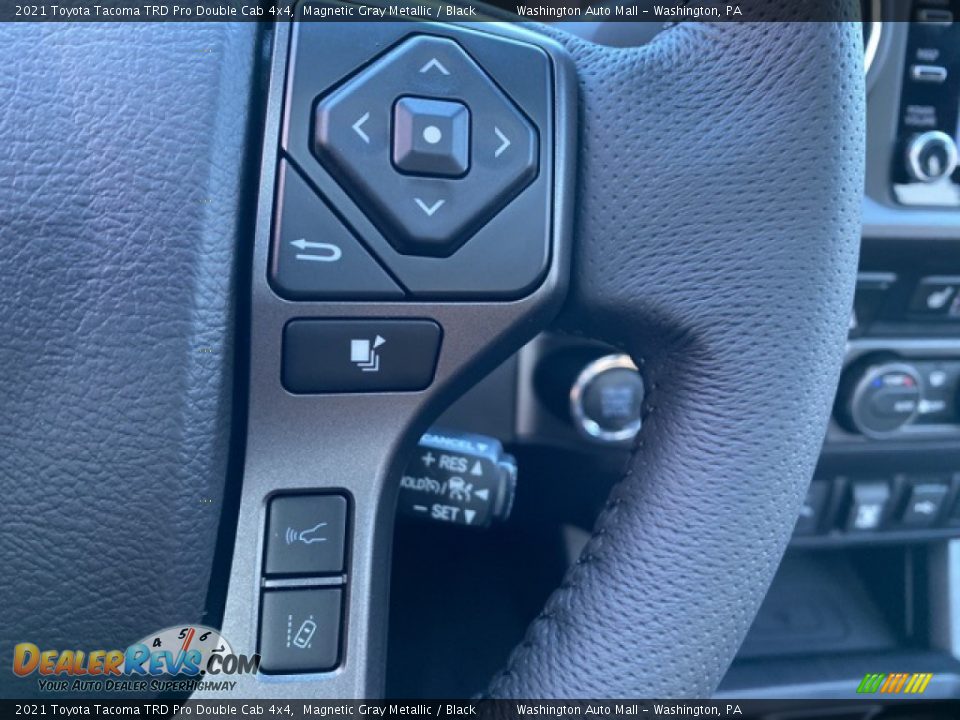 2021 Toyota Tacoma TRD Pro Double Cab 4x4 Steering Wheel Photo #7