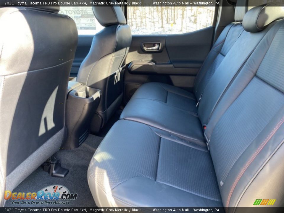Rear Seat of 2021 Toyota Tacoma TRD Pro Double Cab 4x4 Photo #33