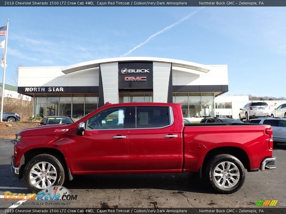 2019 Chevrolet Silverado 1500 LTZ Crew Cab 4WD Cajun Red Tintcoat / Gideon/Very Dark Atmosphere Photo #1