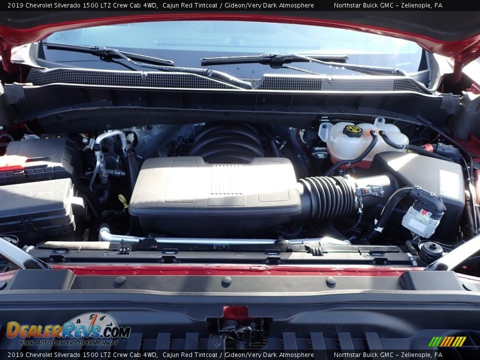 2019 Chevrolet Silverado 1500 LTZ Crew Cab 4WD Cajun Red Tintcoat / Gideon/Very Dark Atmosphere Photo #2