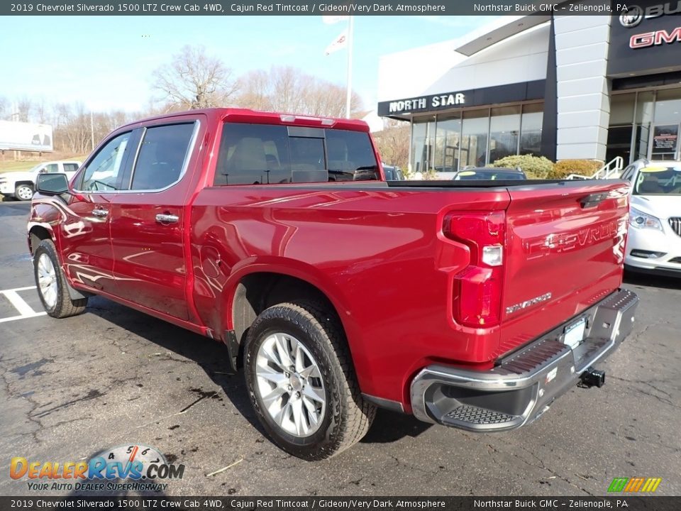 2019 Chevrolet Silverado 1500 LTZ Crew Cab 4WD Cajun Red Tintcoat / Gideon/Very Dark Atmosphere Photo #11