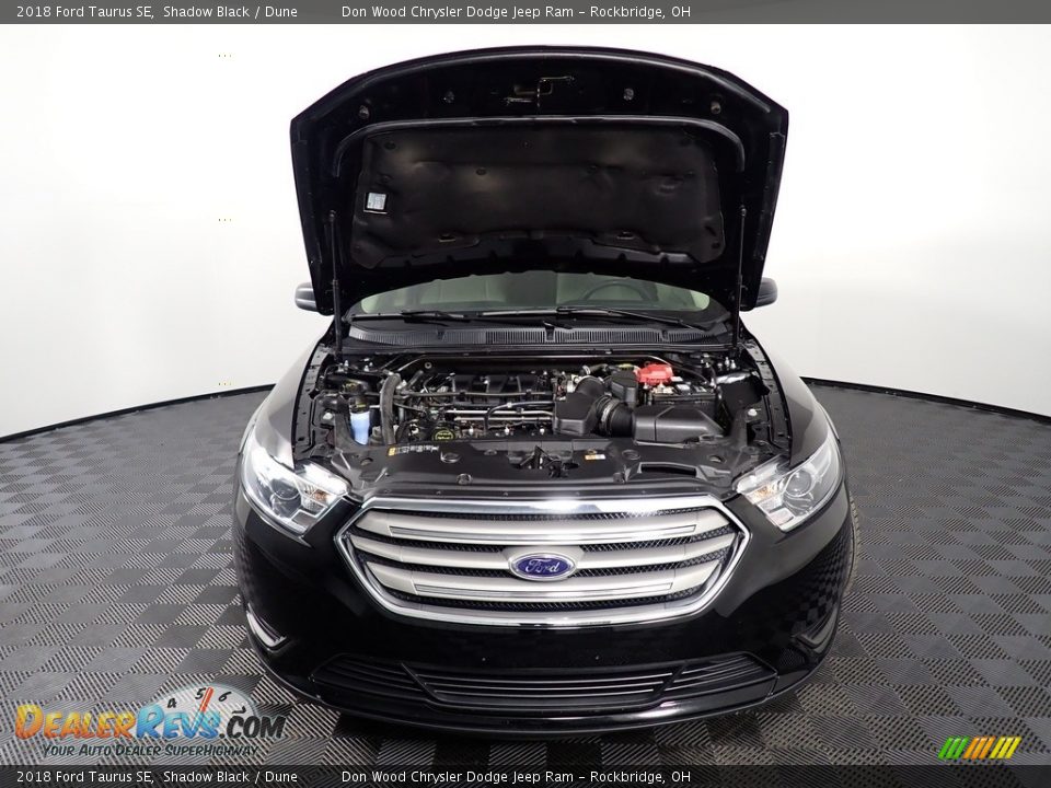 2018 Ford Taurus SE Shadow Black / Dune Photo #6