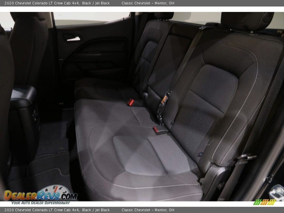 2020 Chevrolet Colorado LT Crew Cab 4x4 Black / Jet Black Photo #16