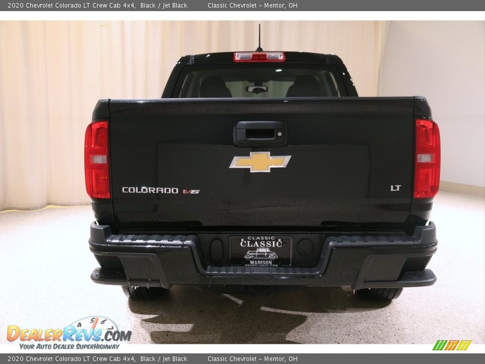 2020 Chevrolet Colorado LT Crew Cab 4x4 Black / Jet Black Photo #17