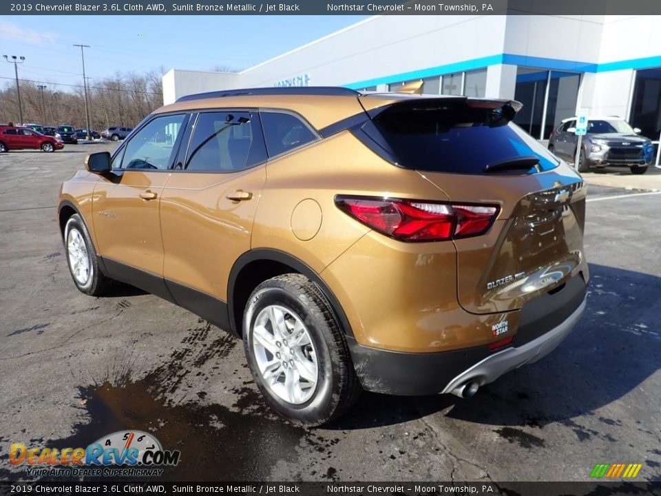 2019 Chevrolet Blazer 3.6L Cloth AWD Sunlit Bronze Metallic / Jet Black Photo #4