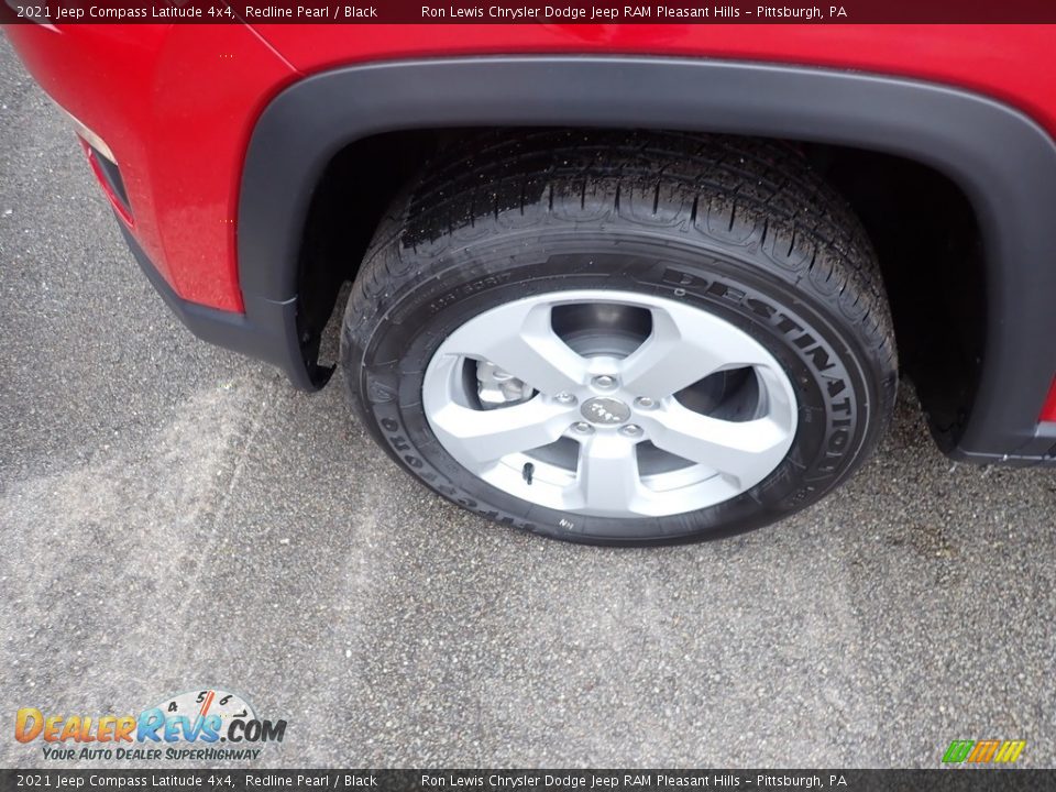 2021 Jeep Compass Latitude 4x4 Redline Pearl / Black Photo #2