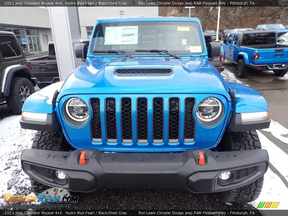 Hydro Blue Pearl 2021 Jeep Gladiator Mojave 4x4 Photo #9