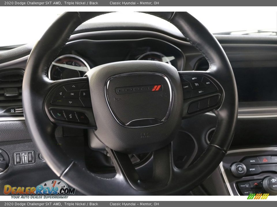 2020 Dodge Challenger SXT AWD Triple Nickel / Black Photo #7