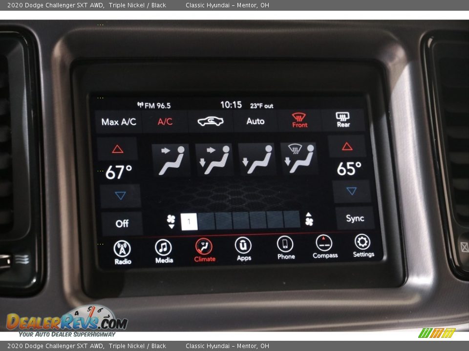 2020 Dodge Challenger SXT AWD Triple Nickel / Black Photo #11