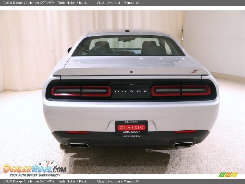 2020 Dodge Challenger SXT AWD Triple Nickel / Black Photo #19