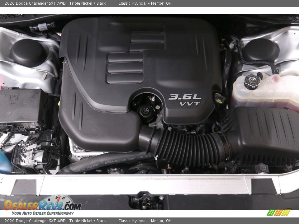 2020 Dodge Challenger SXT AWD Triple Nickel / Black Photo #20