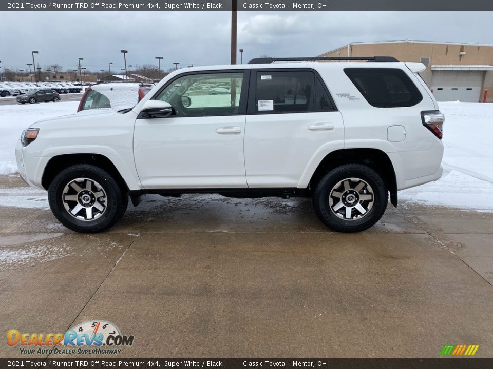 2021 Toyota 4Runner TRD Off Road Premium 4x4 Super White / Black Photo #1