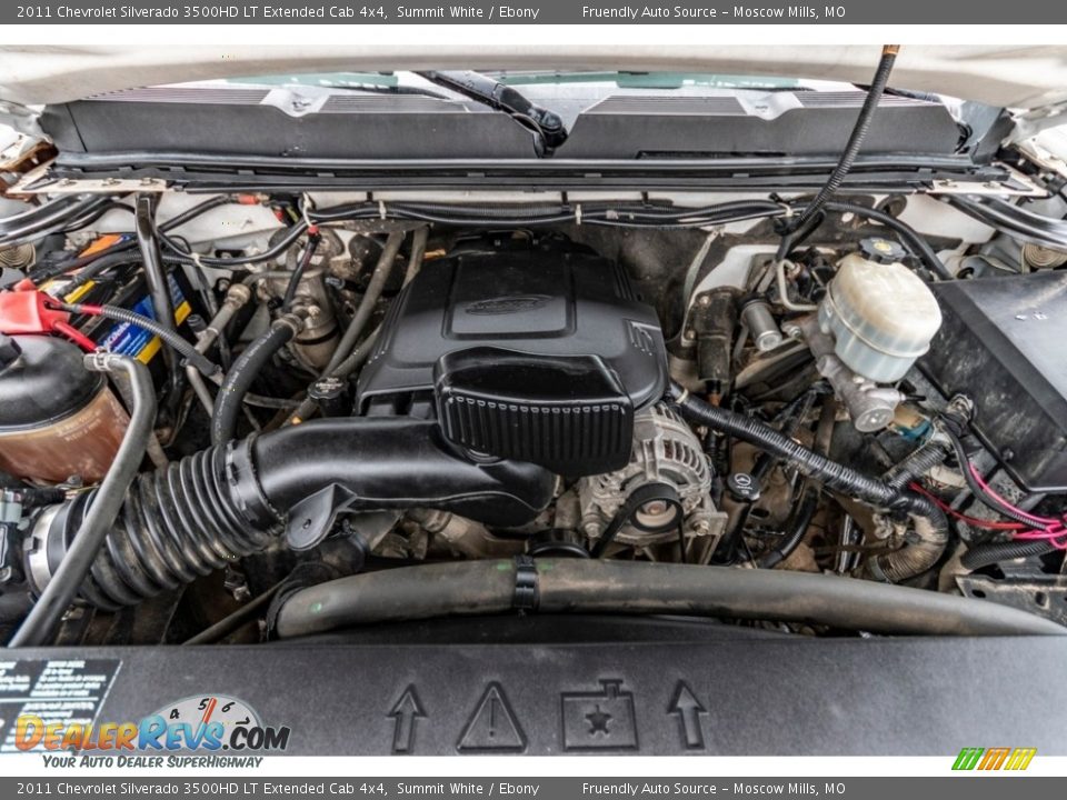 2011 Chevrolet Silverado 3500HD LT Extended Cab 4x4 6.0 Liter OHV 16-Valve VVT Vortec V8 Engine Photo #17