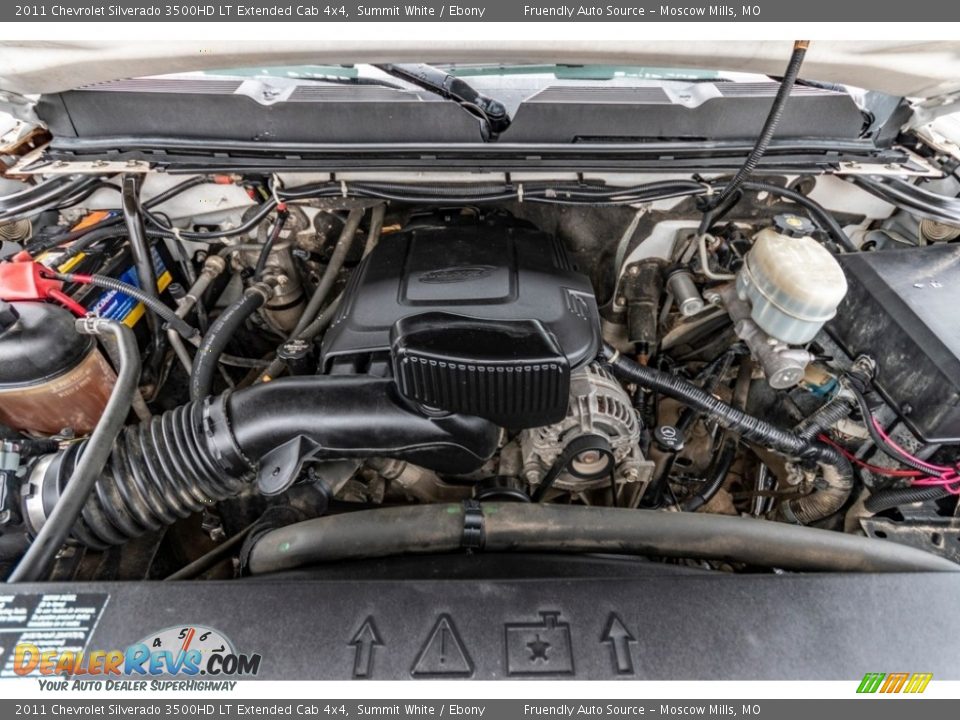 2011 Chevrolet Silverado 3500HD LT Extended Cab 4x4 6.0 Liter OHV 16-Valve VVT Vortec V8 Engine Photo #17
