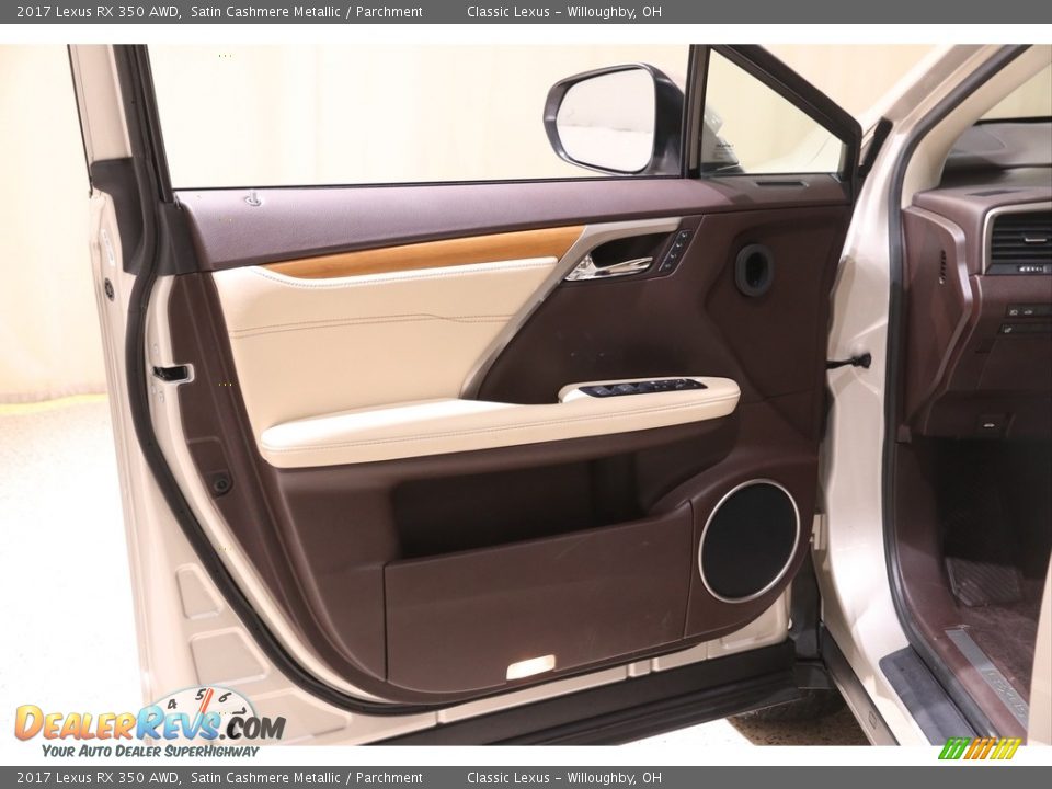 2017 Lexus RX 350 AWD Satin Cashmere Metallic / Parchment Photo #4