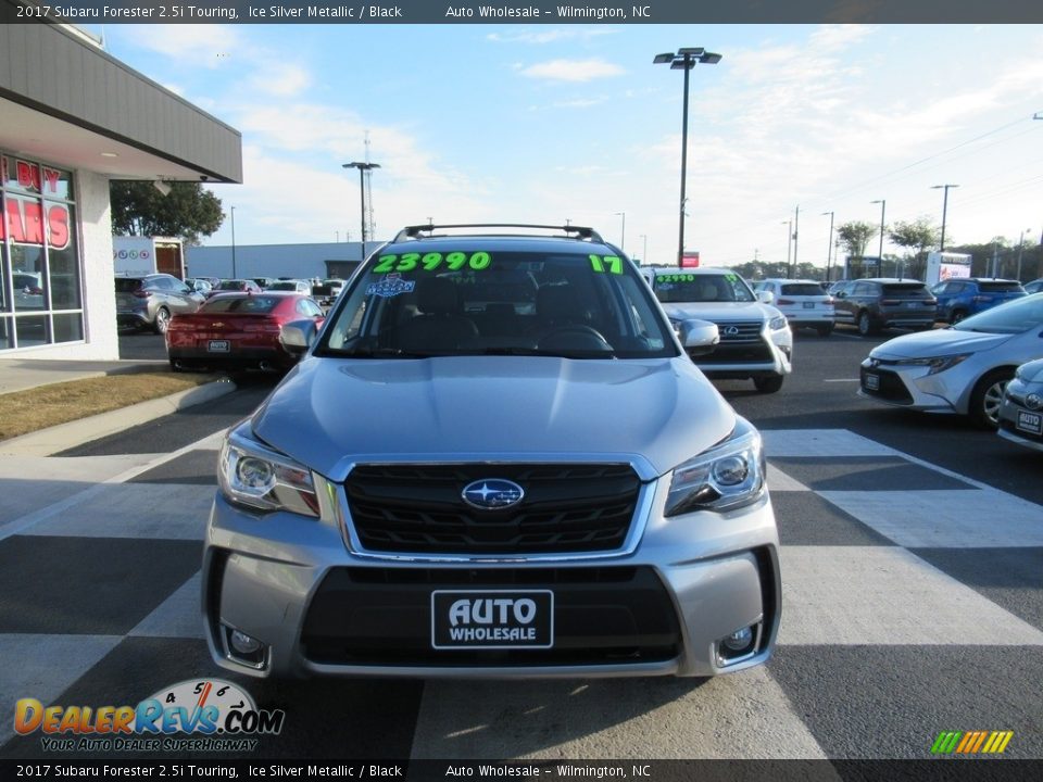 2017 Subaru Forester 2.5i Touring Ice Silver Metallic / Black Photo #2