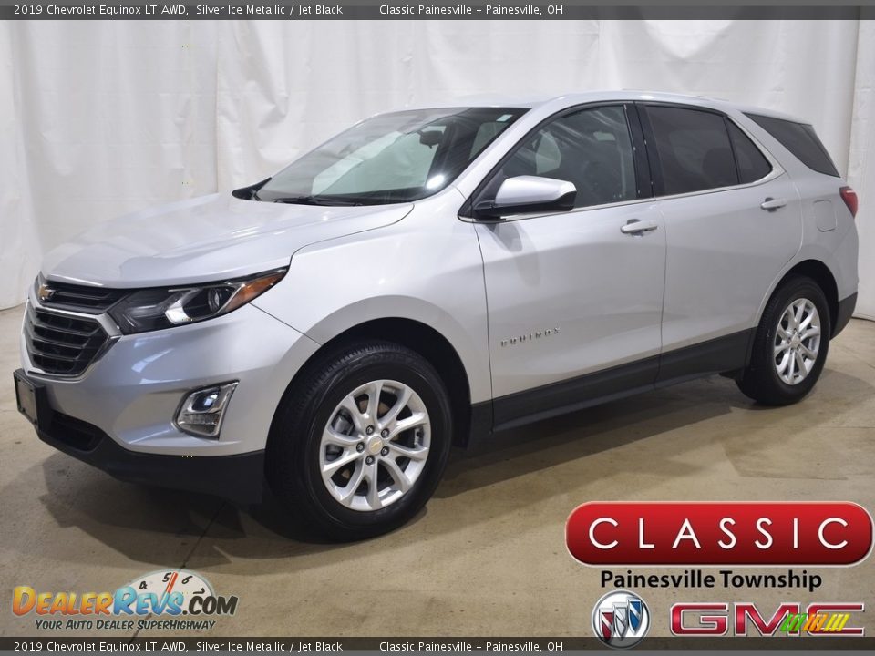 2019 Chevrolet Equinox LT AWD Silver Ice Metallic / Jet Black Photo #1