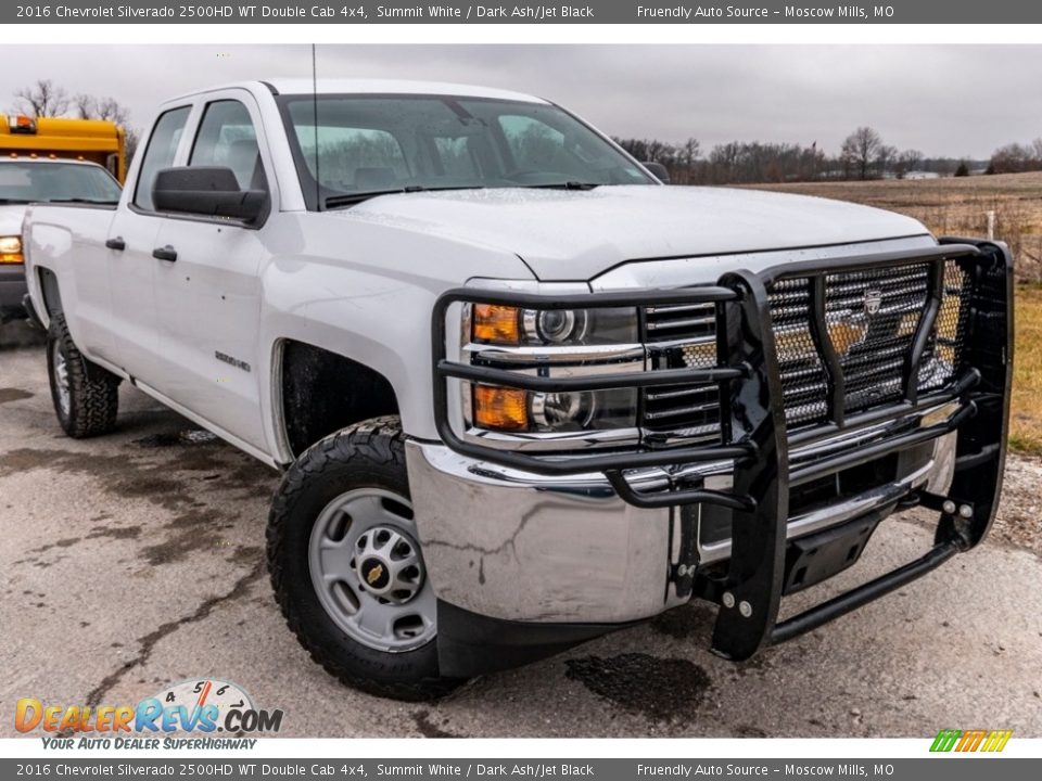 Summit White 2016 Chevrolet Silverado 2500HD WT Double Cab 4x4 Photo #1