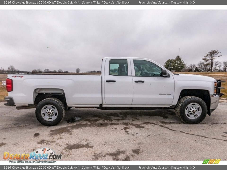 Summit White 2016 Chevrolet Silverado 2500HD WT Double Cab 4x4 Photo #3