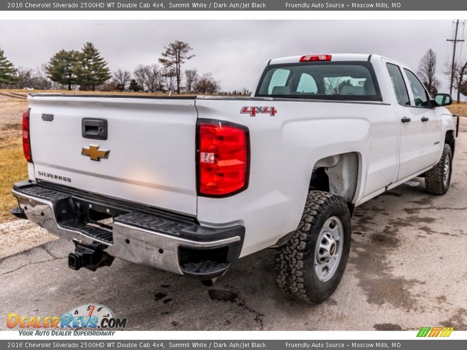 2016 Chevrolet Silverado 2500HD WT Double Cab 4x4 Summit White / Dark Ash/Jet Black Photo #4