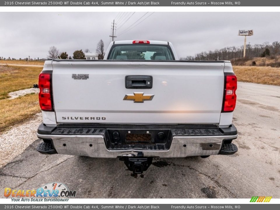 2016 Chevrolet Silverado 2500HD WT Double Cab 4x4 Summit White / Dark Ash/Jet Black Photo #5